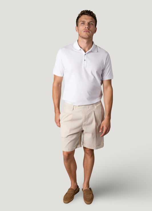 Bermuda seersucker beige