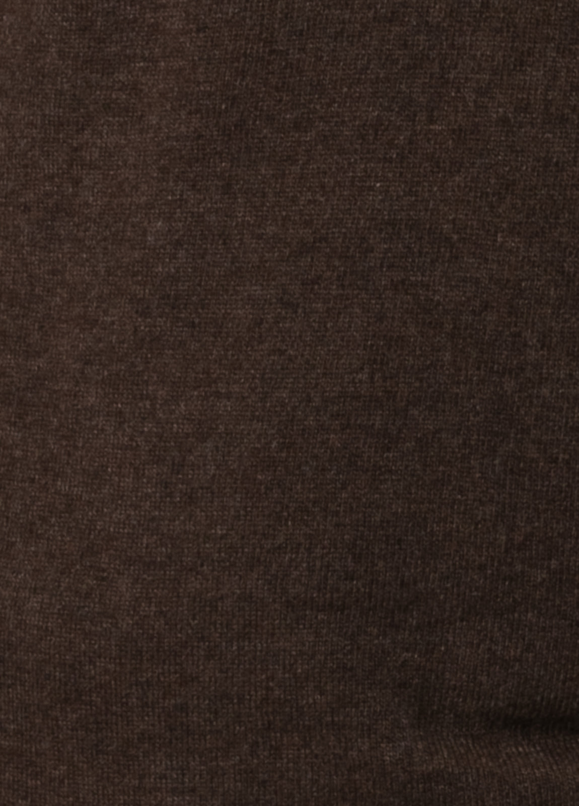 Jersey cuello zip lana marrón