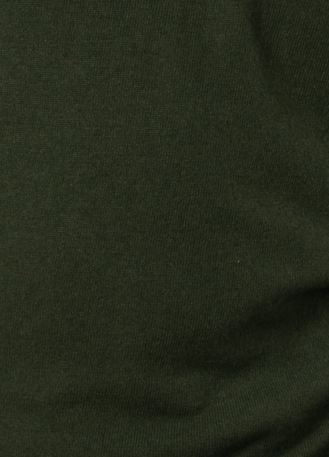 Jersey cuello redondo lana kaki