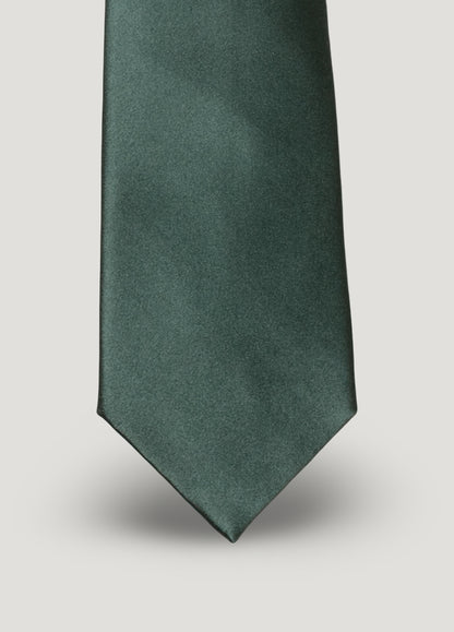 Corbata vestir lisa verde