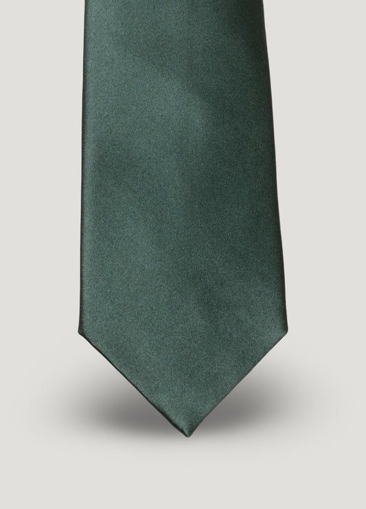 Corbata vestir lisa verde