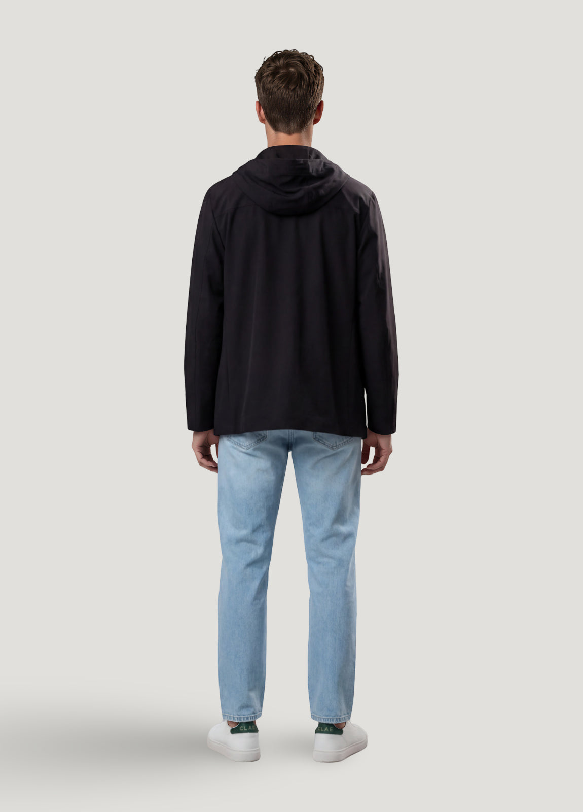 Parka ligera negra