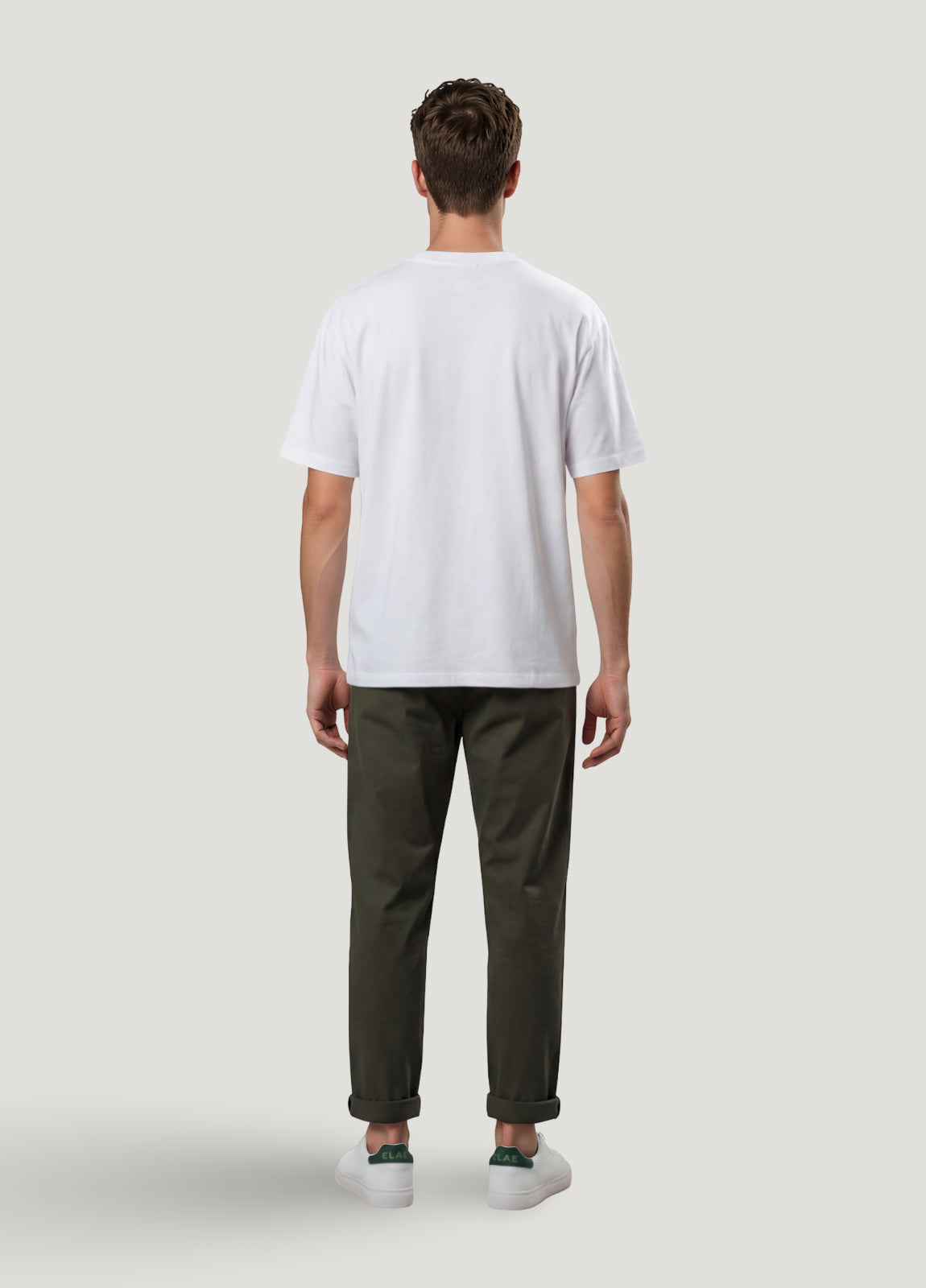 Pantalón jogger algodón verde