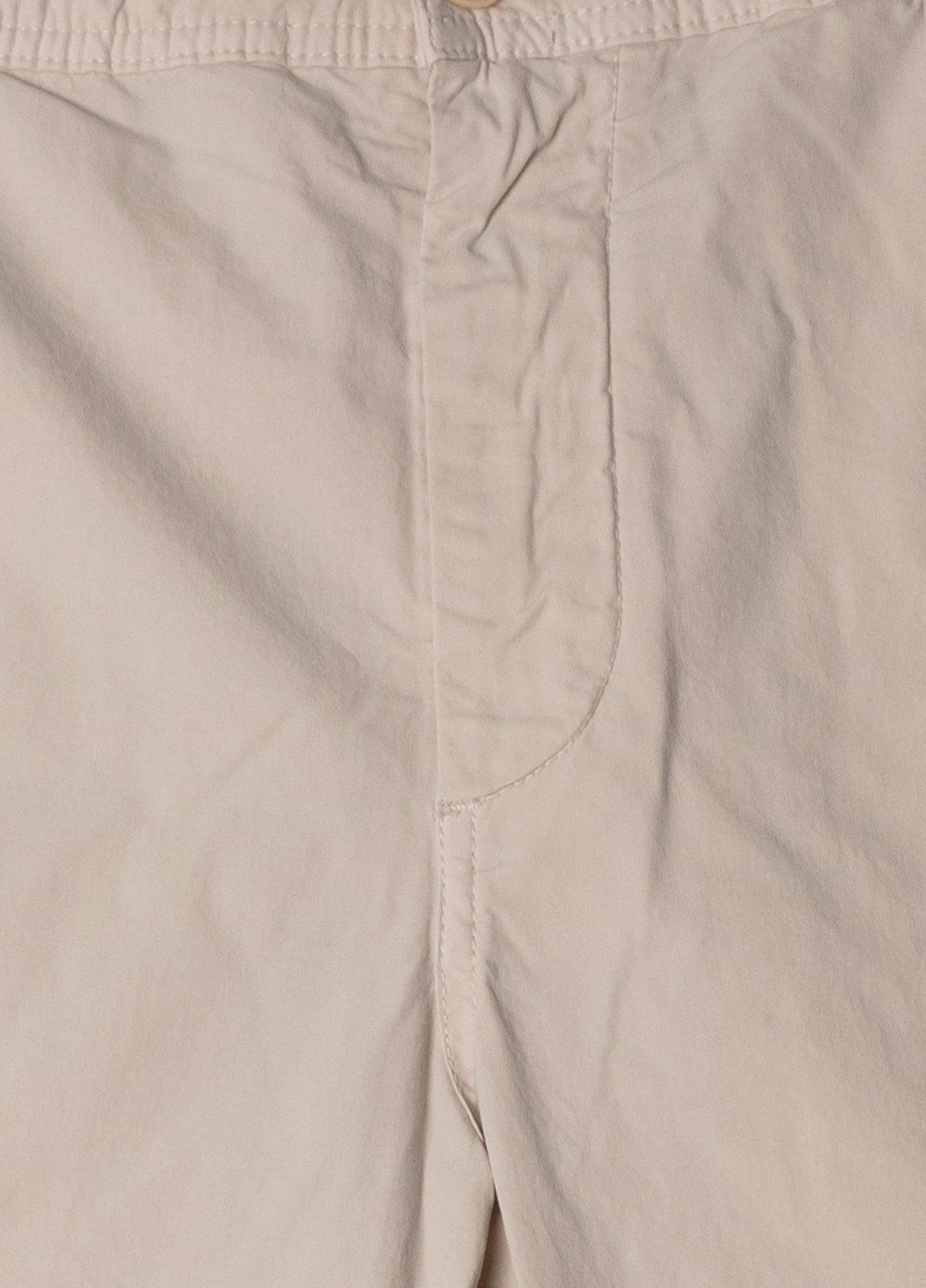 Raw cotton jogger pants