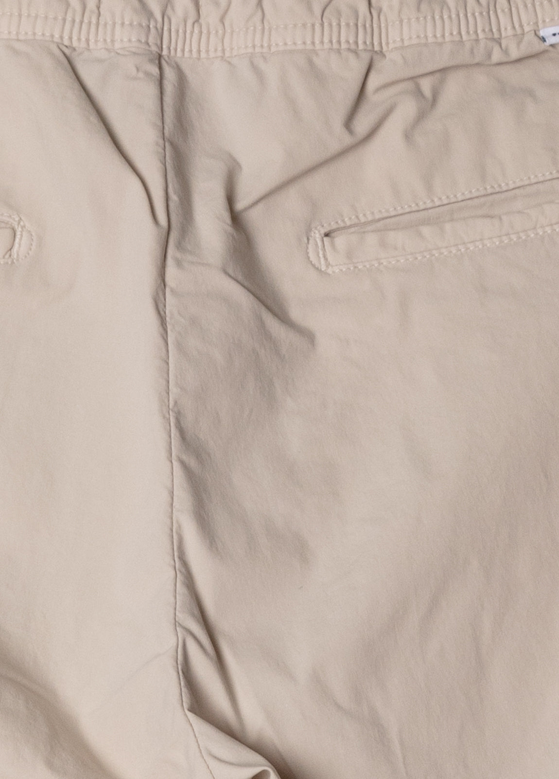 Raw cotton jogger pants