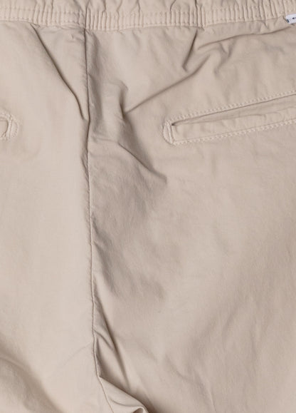 Raw cotton jogger pants