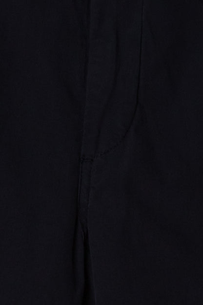 Navy cotton jogger trousers