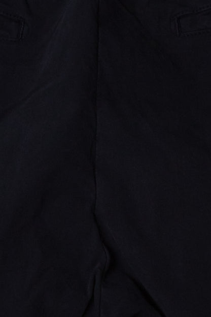 Navy cotton jogger trousers