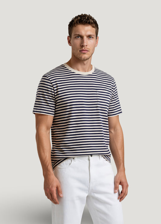 Camiseta rayas marino