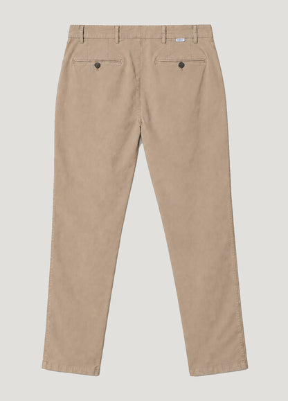 Pantalón Chino Casual Popelín tostado