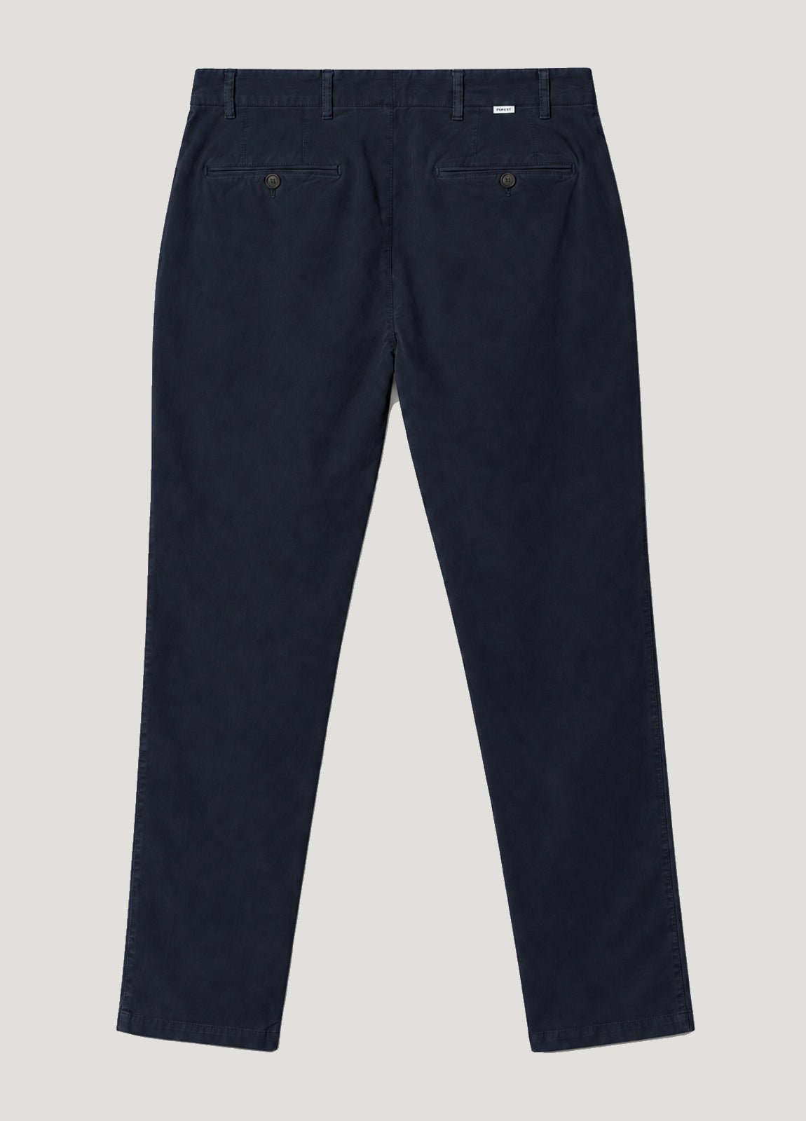 Pantalón Chino Casual Popelín marino