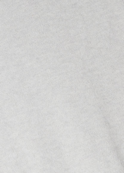 Jersey cuello redondo punto de arroz gris perla
