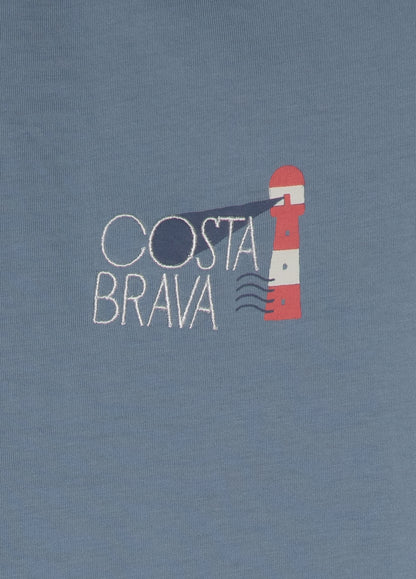 Camiseta Costa Brava azul
