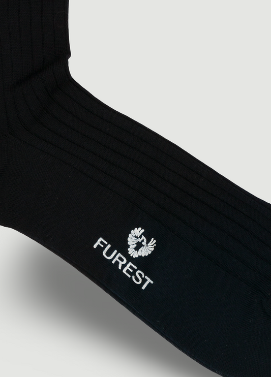 Calcetín largo marino hilo de Escocia