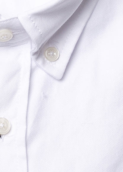 Camisa sport pin point blanco