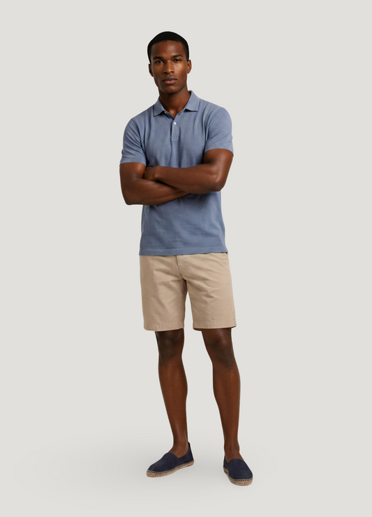 Bermuda algodón beige