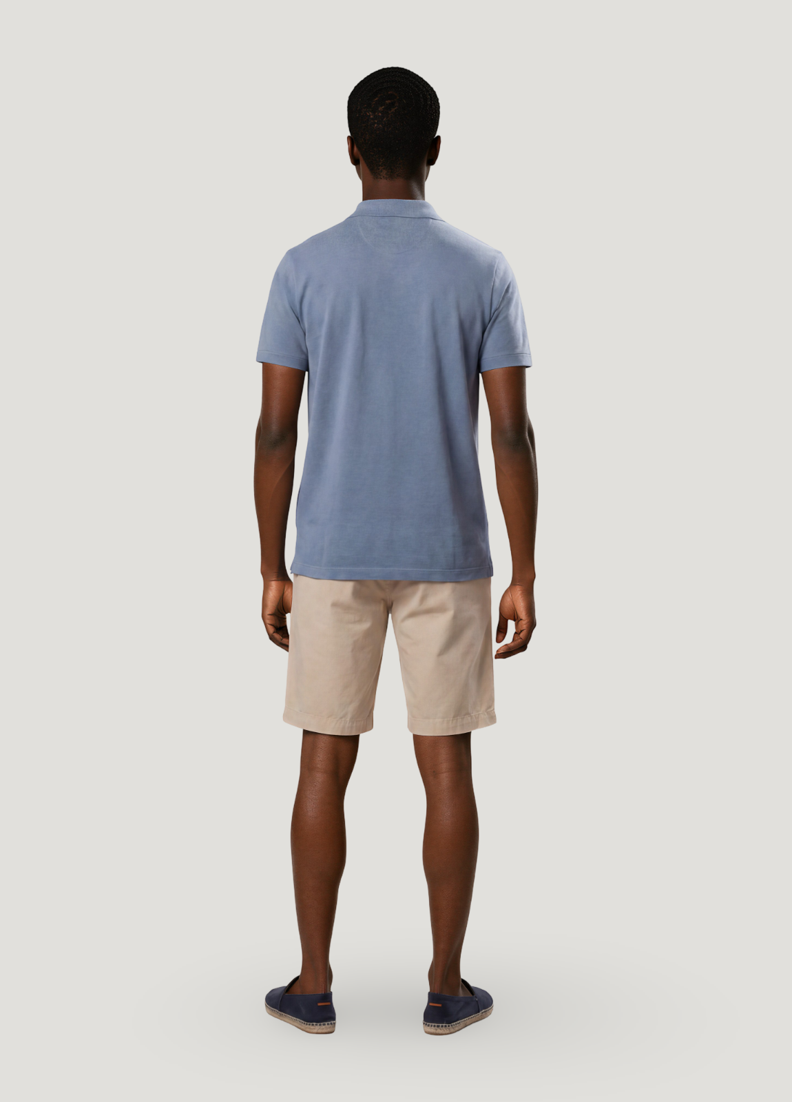 Bermuda algodón beige