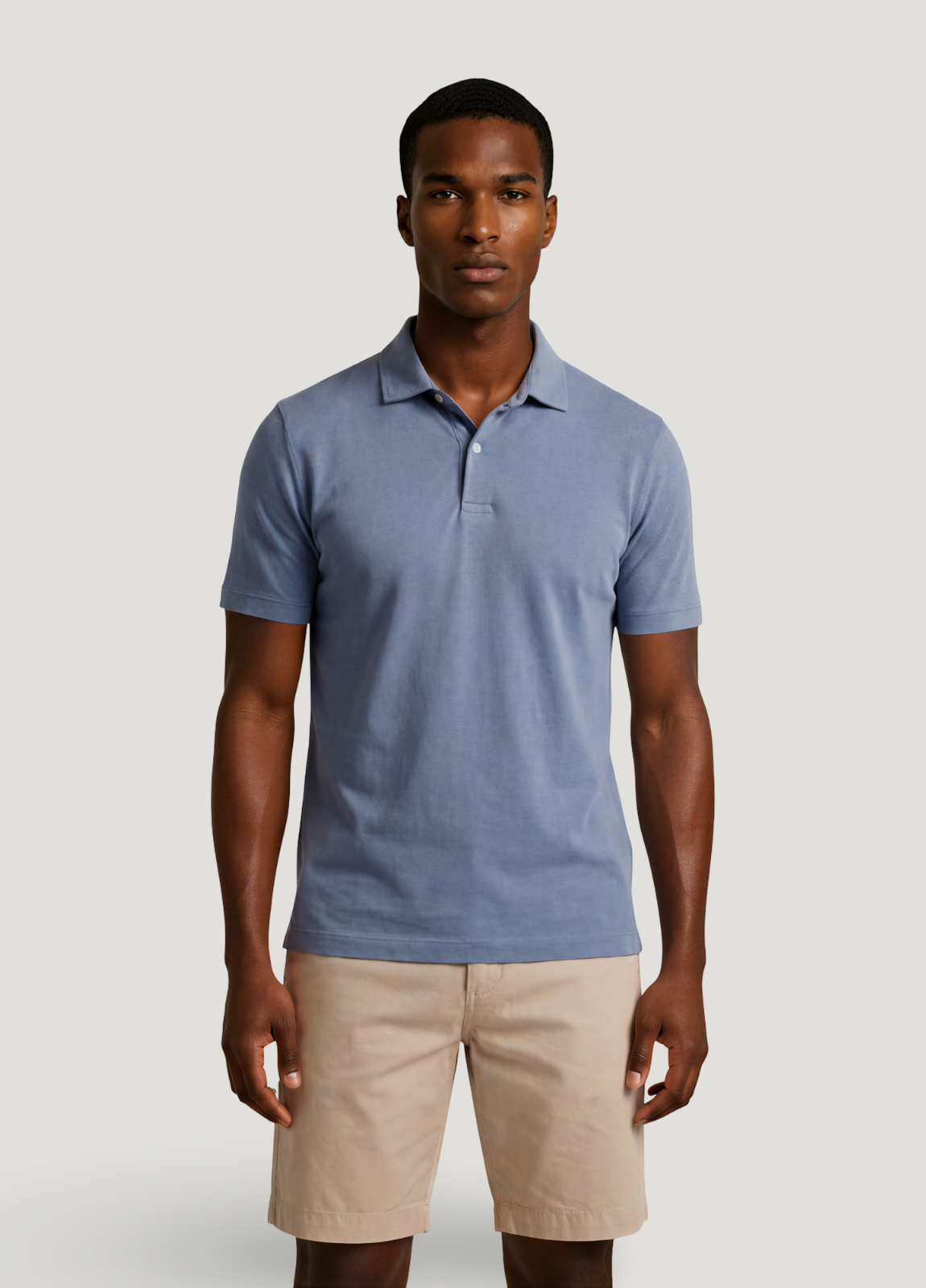 Bermuda algodón beige