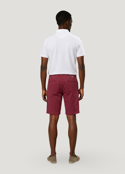 Strawberry cotton Bermuda shorts