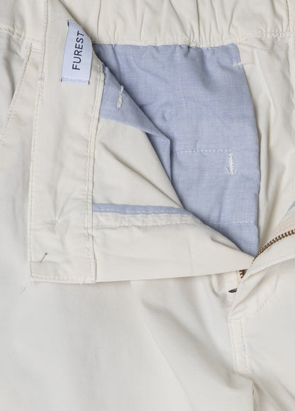 Raw cotton Bermuda shorts