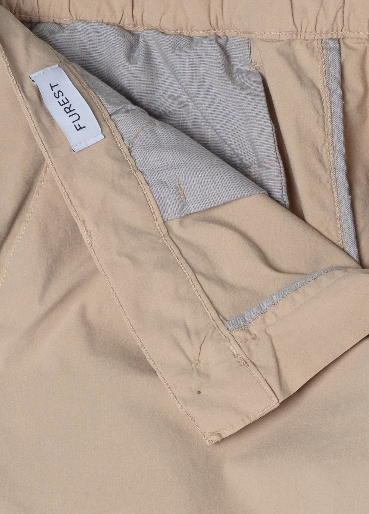 Bermuda algodón beige
