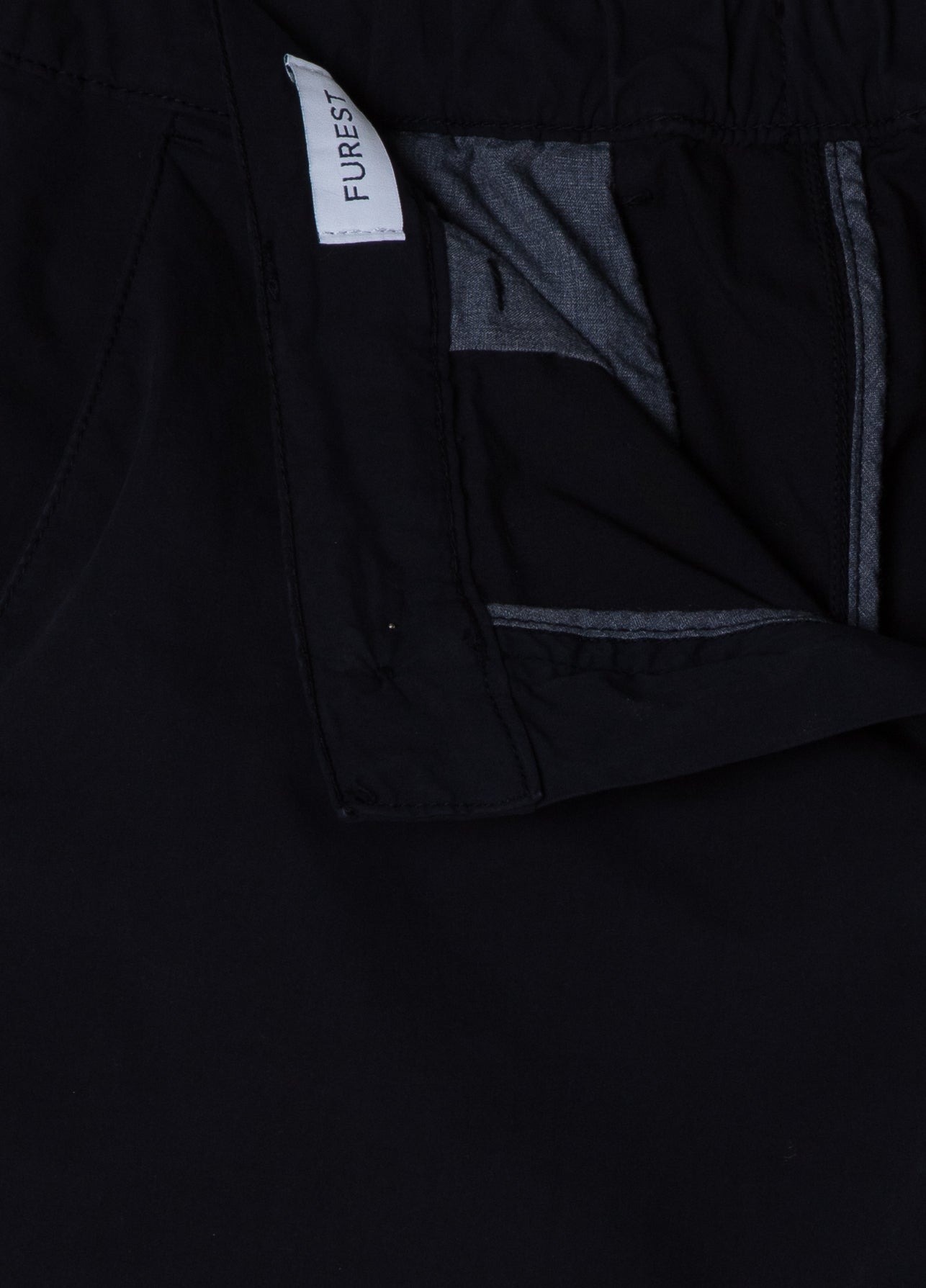 Navy cotton Bermuda shorts