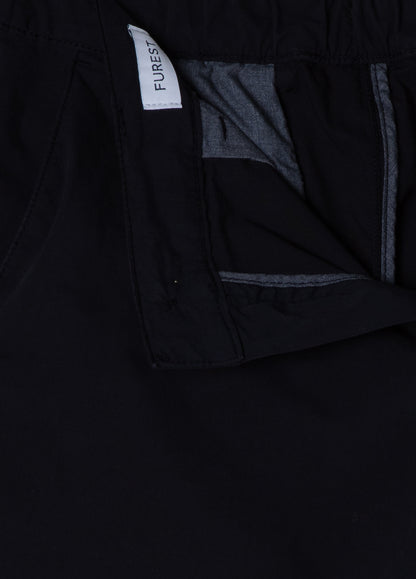 Navy cotton Bermuda shorts