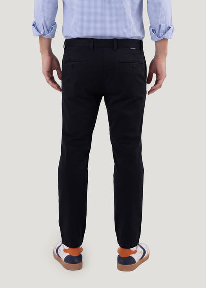 Navy chino casual pants