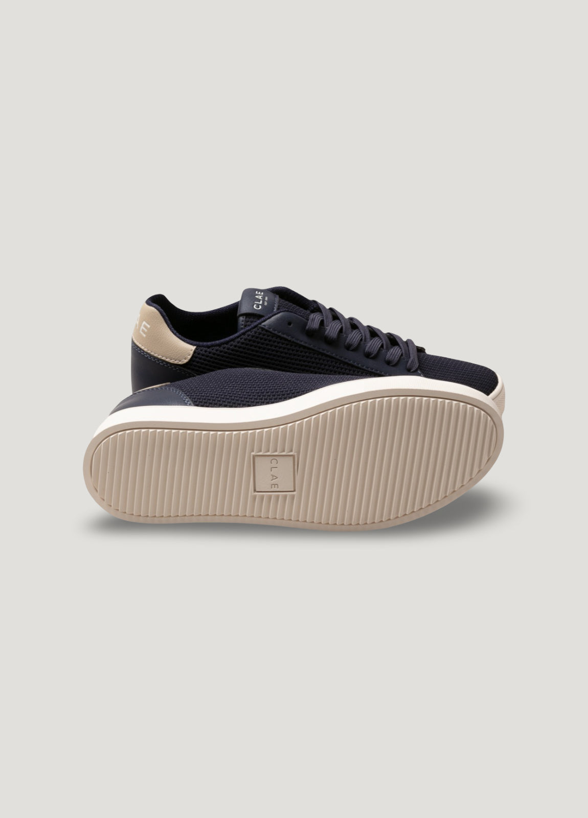 Navy sneaker