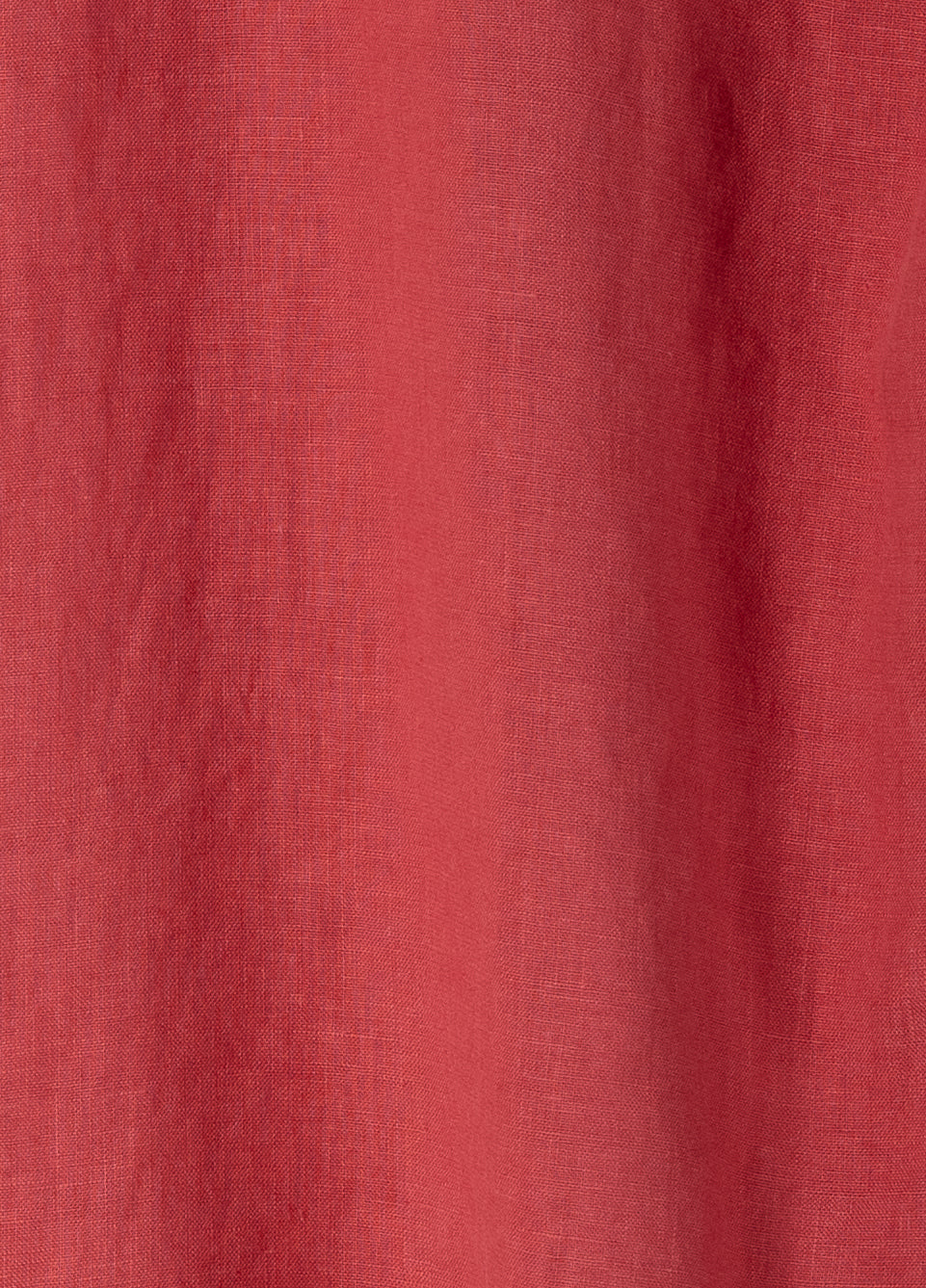 Camisa manga corta lino coral