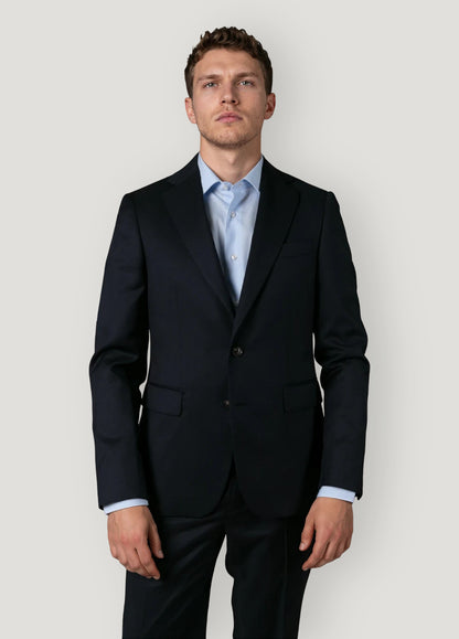 Navy Micro-Etched Dress Suit