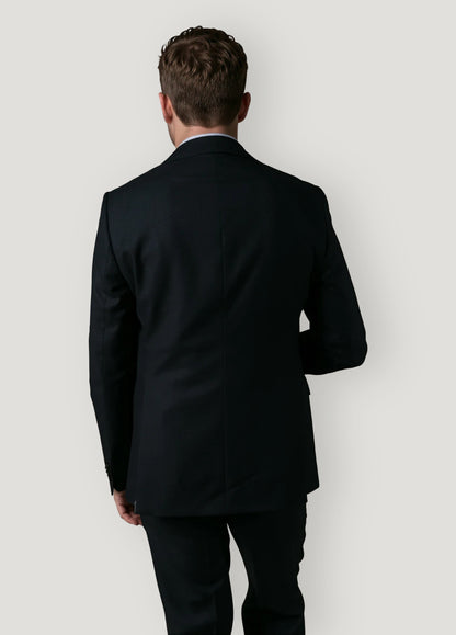 Traje vestir ojo perdiz azul marino