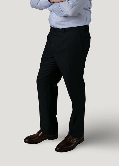 Traje vestir ojo perdiz azul marino