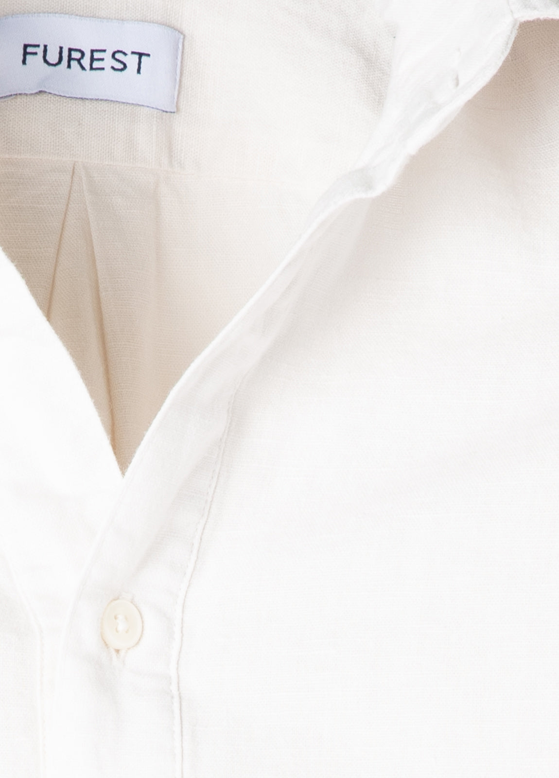 Camisa sport polera lino y algodón crudo