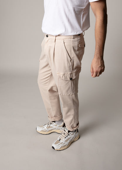 Beige cargo pants