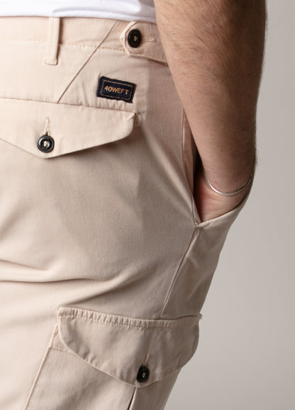 Beige cargo pants
