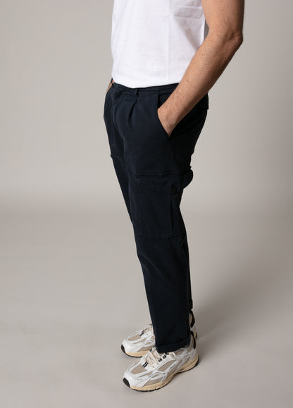 Navy cargo pants