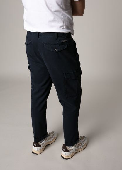 Navy cargo pants