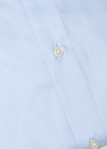 Camisa vestir lisa celeste