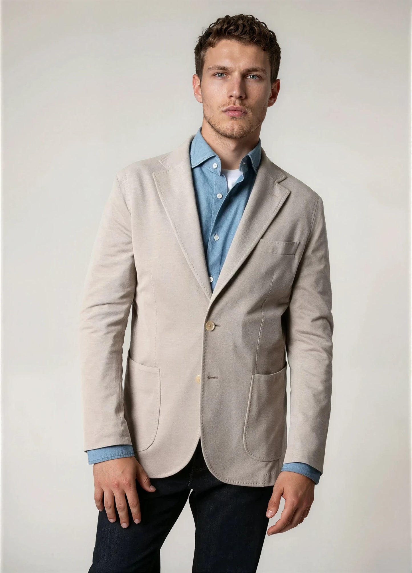 Americana vestir textura arena