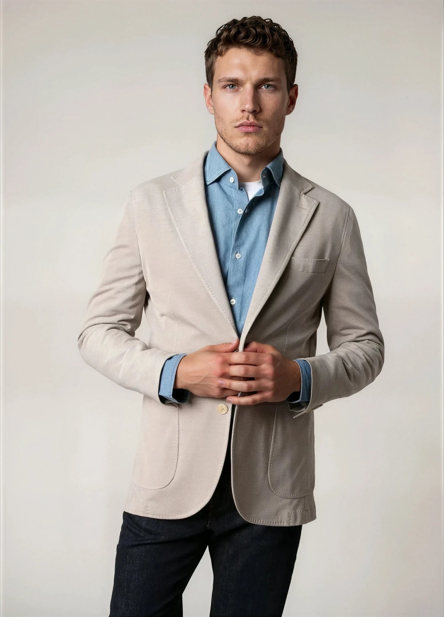 Americana vestir textura arena