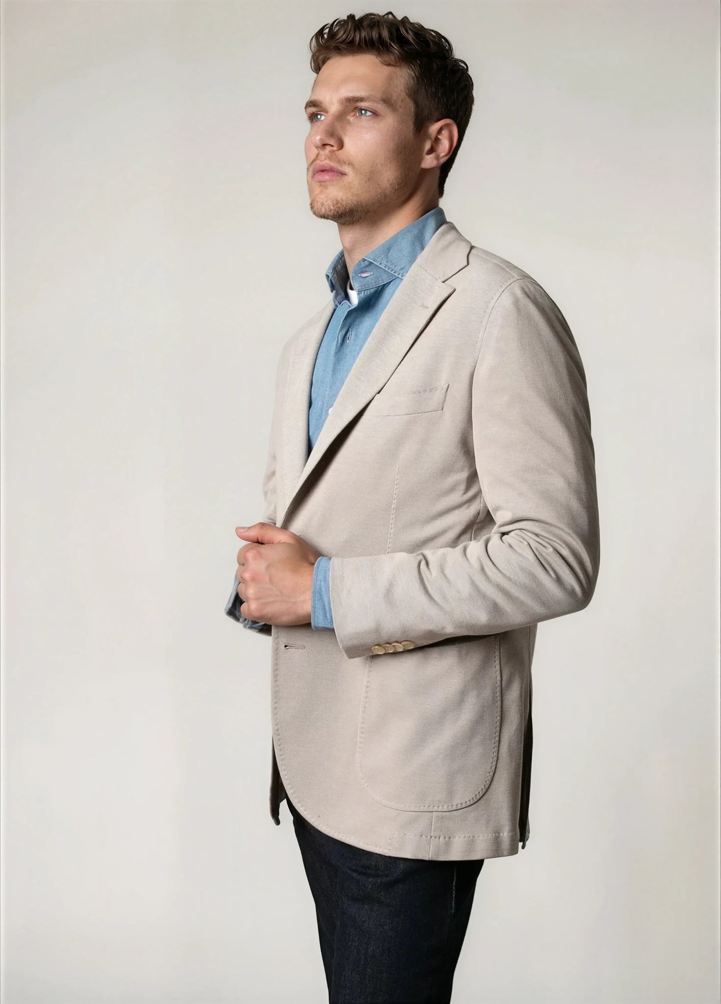 Americana vestir textura arena