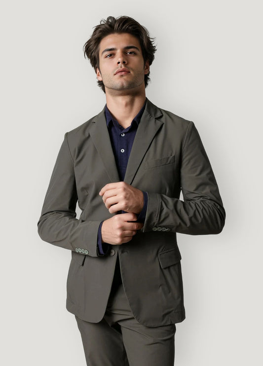 Active khaki blazer