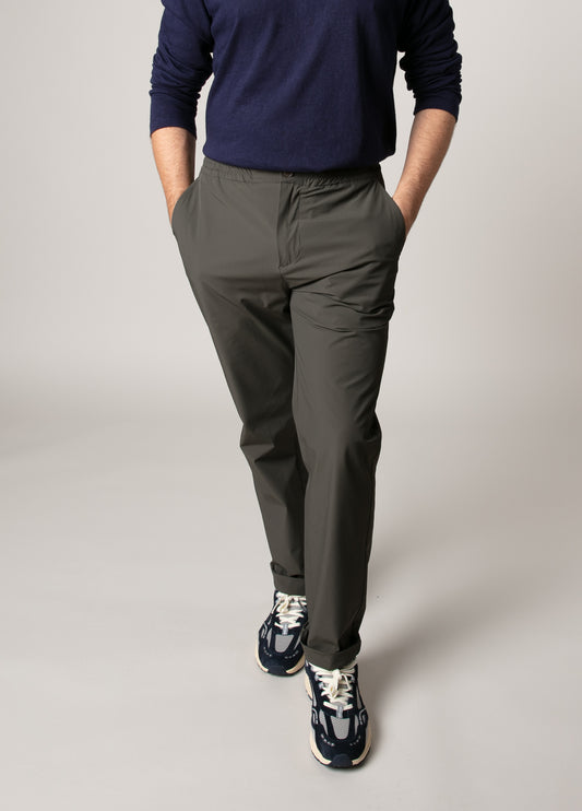 Khaki active pants