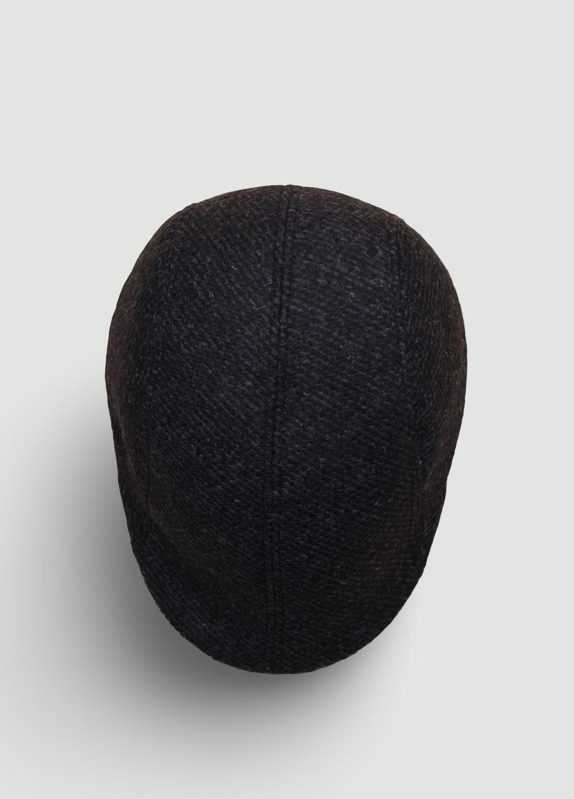 Gorra lana jaspeado marino