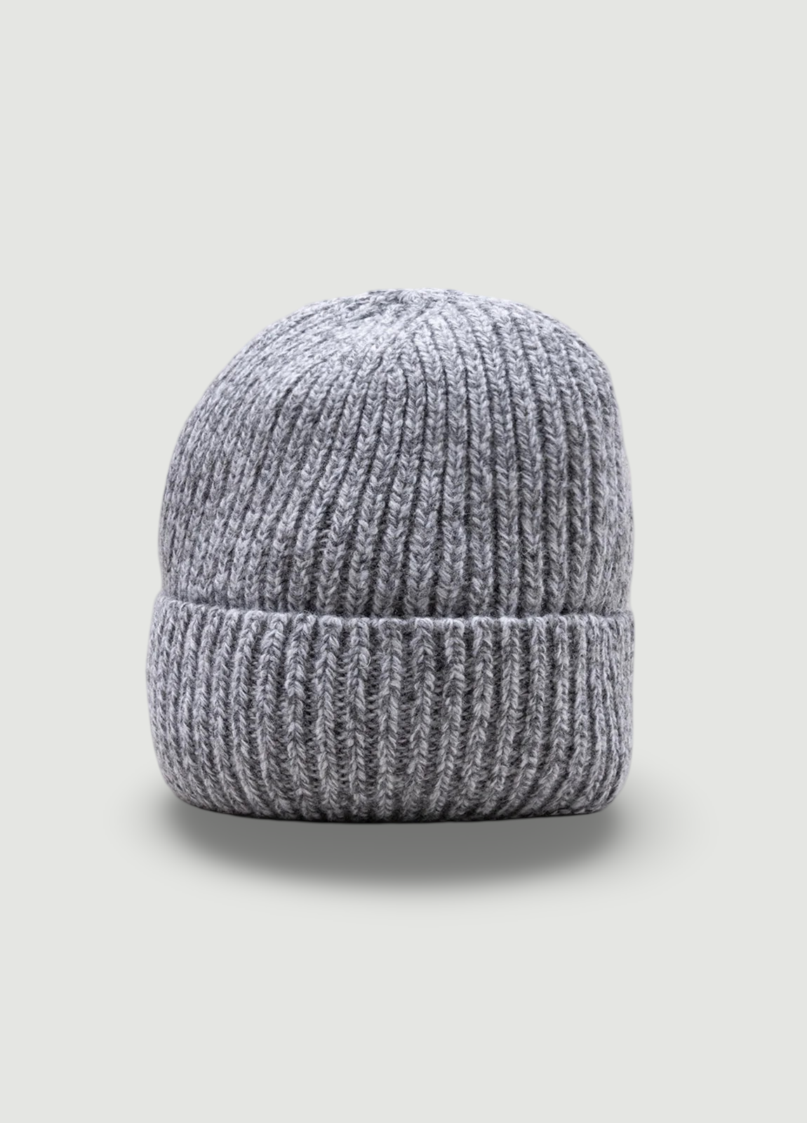 Gorro jaspeado gris