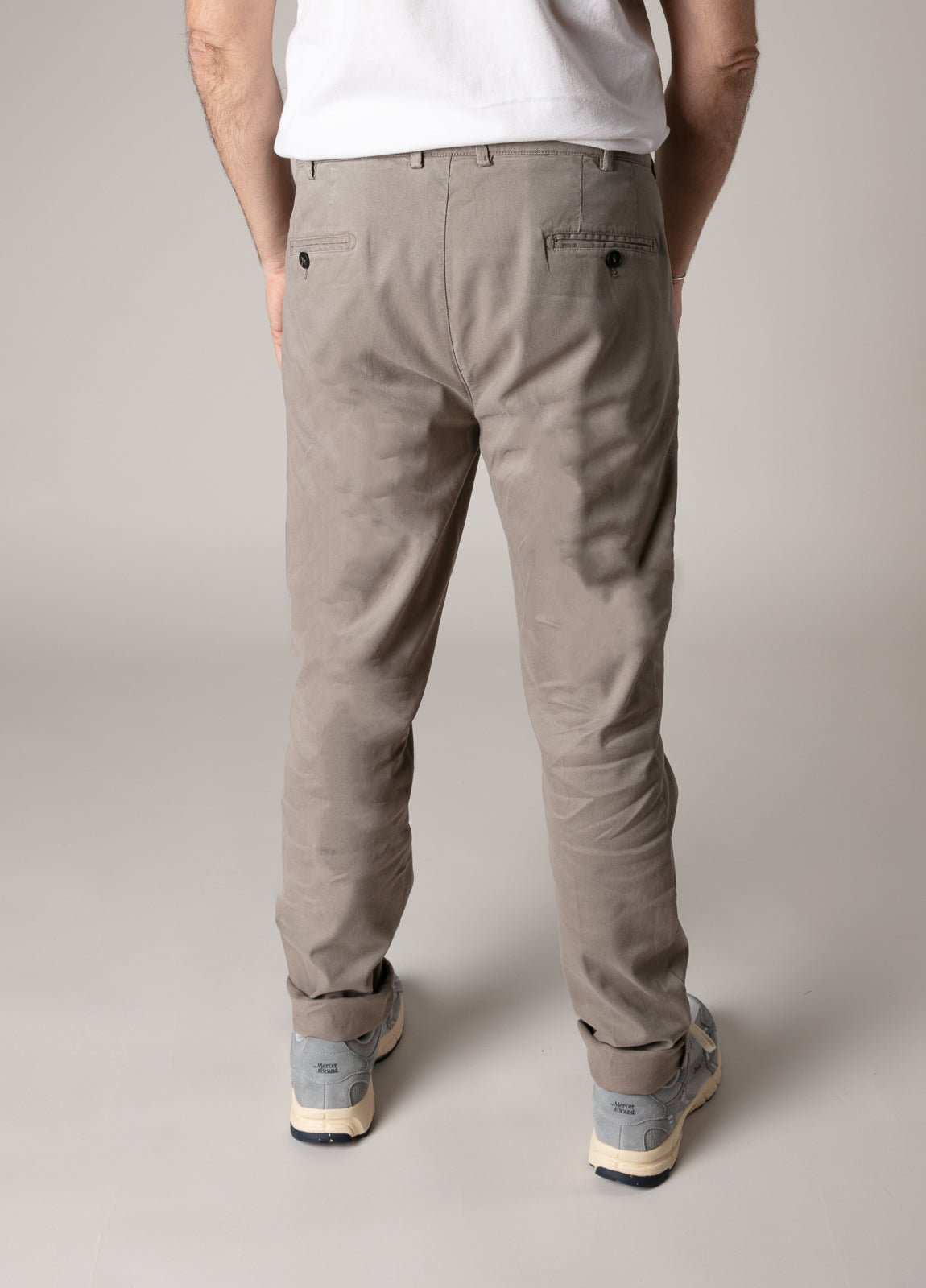 Pantalón chino premium visón