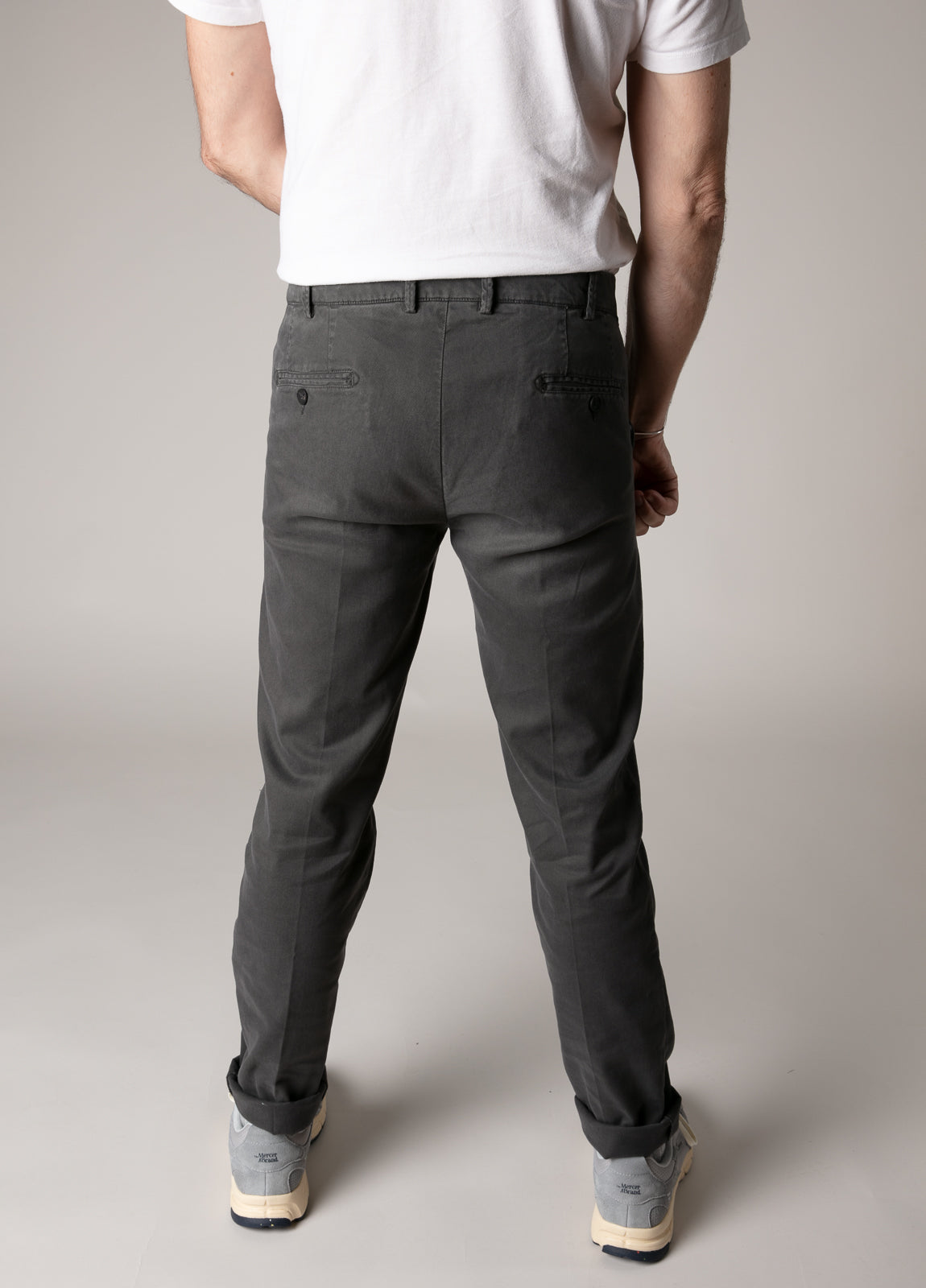 Pantalón chino premium gris
