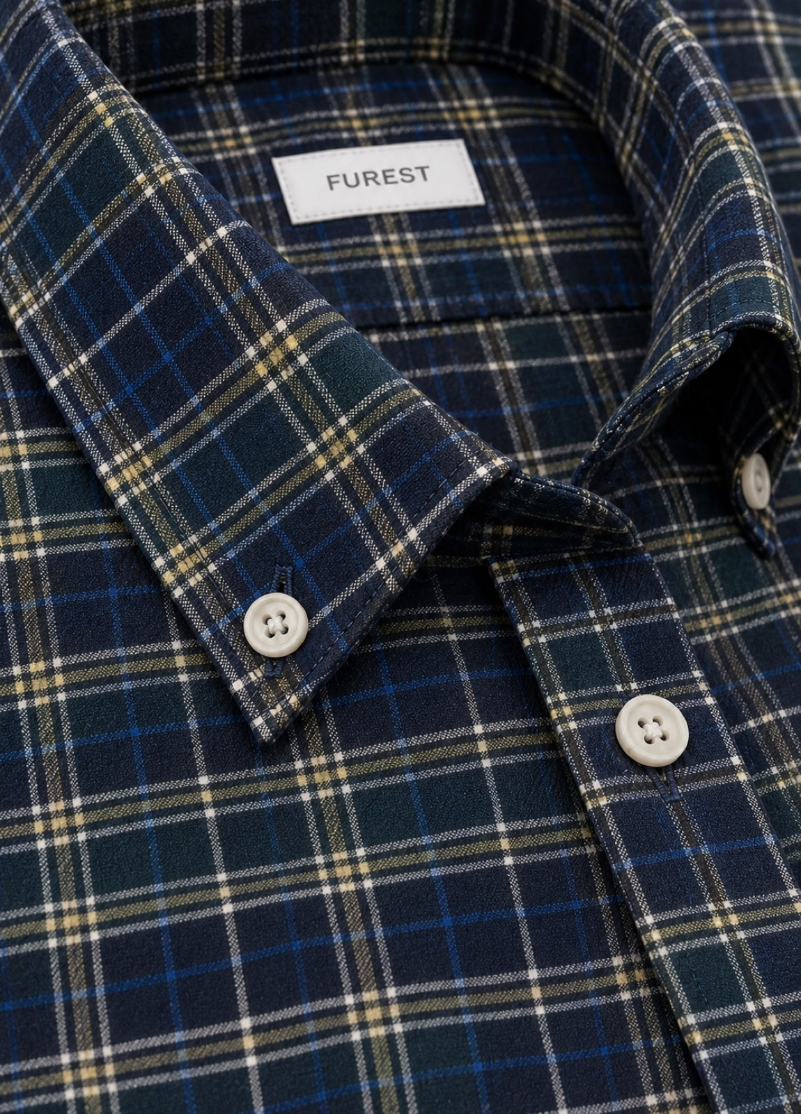 Camisa sport cuadrito verde
