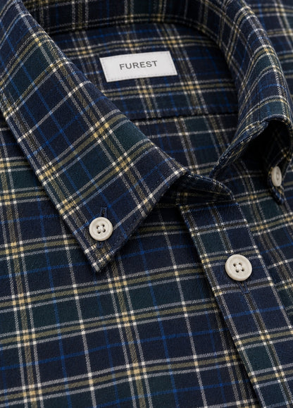 Camisa sport cuadrito verde